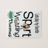 Puzzles Jouons notre lutte sportive préférée (Horizontal)