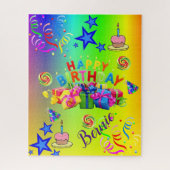 Puzzles Joyeux Anniversaire (Vertical)