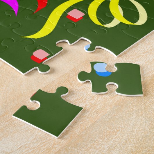 Puzzles Joyeux Anniversaire Confetti (Côté)