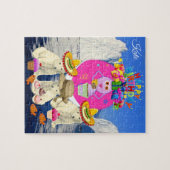 Puzzles Joyeux Anniversaire Pear Cake (Horizontal)