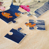 Puzzles Joyeux Anniversaire Pear Cake (Côté)