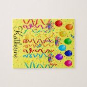 Puzzles Joyeux Ballons d'anniversaire (Horizontal)