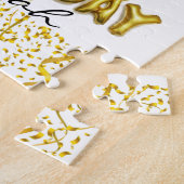 Puzzles Joyeux Ballons d'Or Anniversaire Confetti (Côté)