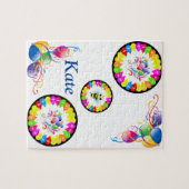 Puzzles Joyeux Ballons Floraux Anniversaires (Horizontal)