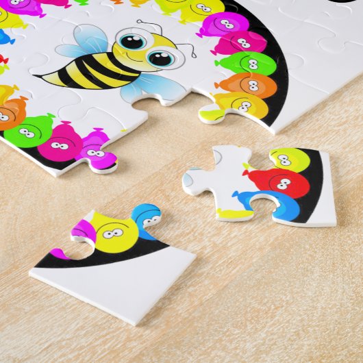 Puzzles Joyeux Bumblebee Ballons d'anniversaire (Côté)