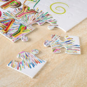 Puzzles Joyeux Casquette d'anniversaire (Côté)