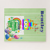 Puzzles Joyeux Saint Patrick Joyeux anniversaire (Horizontal)