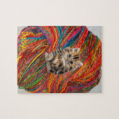 Puzzles Kitten Yarn (Horizontal)