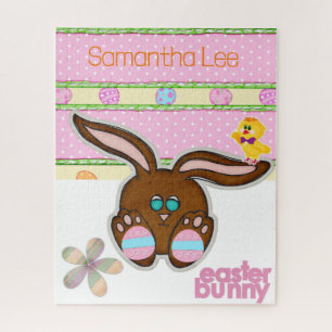 Puzzles Lapin de Pâques Chick Jaune