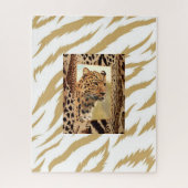 Puzzles Leopard Brown (Vertical)