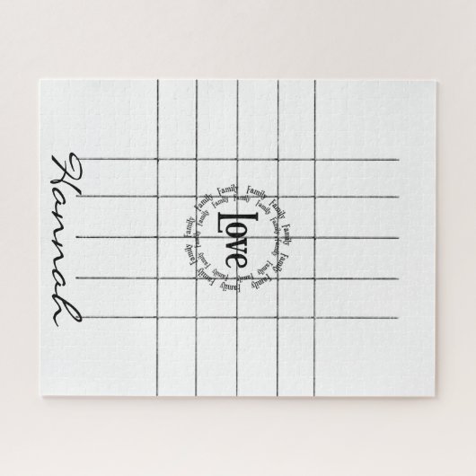 Puzzles Love Black Lines (Horizontal)