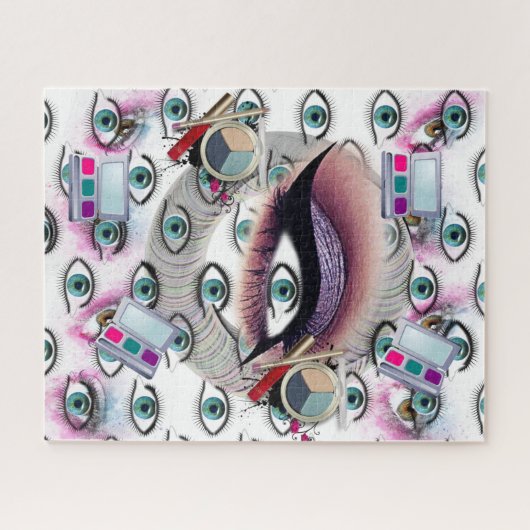 Puzzles maquillage des yeux (Horizontal)