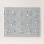 Puzzles Martini Glasses Grey Legpuzzel (Horizontaal)