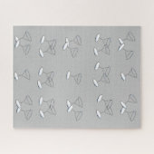 Puzzles Martini Verres Gris (Horizontal)