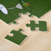 Puzzles Martini verres verts (Côté)