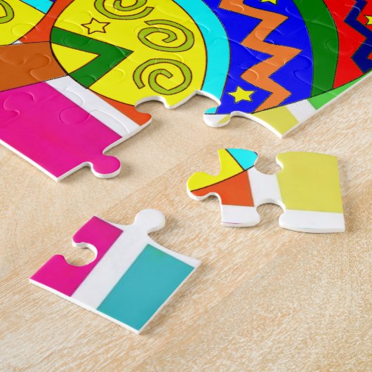 Puzzles Mexicains Cactus (Côté)