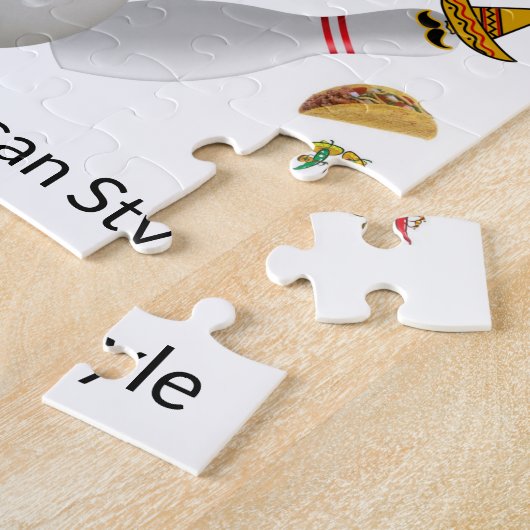 Puzzles Mexicains Poivrons de Bowling Boules (Côté)