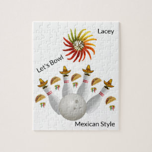 Puzzles Mexicains Poivrons de Bowling Boules
