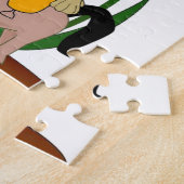 Puzzles Mexique Donkey Dog Floral (Côté)