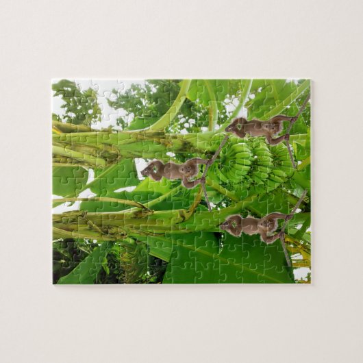 Puzzles Monkey Banana Tree Legpuzzel (Horizontaal)