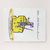Puzzles Mouse Cheese Lovers Legpuzzel (Horizontaal)