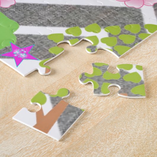 Puzzles Moutons blancs (Côté)