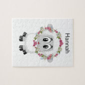Puzzles Moutons Floral (Horizontal)