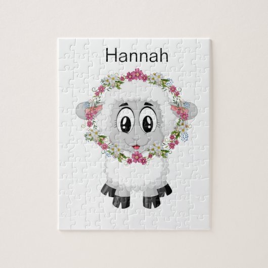 Puzzles Moutons Floral (Vertical)
