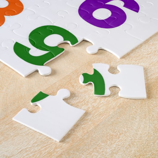 Puzzles Numéro de scolarité (Côté)