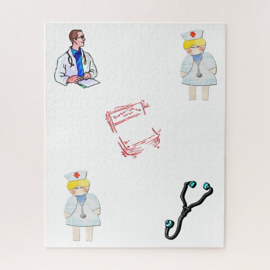 Puzzles Nurse Doctor (Vertical)