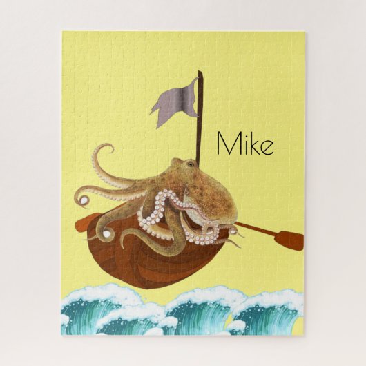 Puzzles Octopus Waves Legpuzzel (Verticaal)