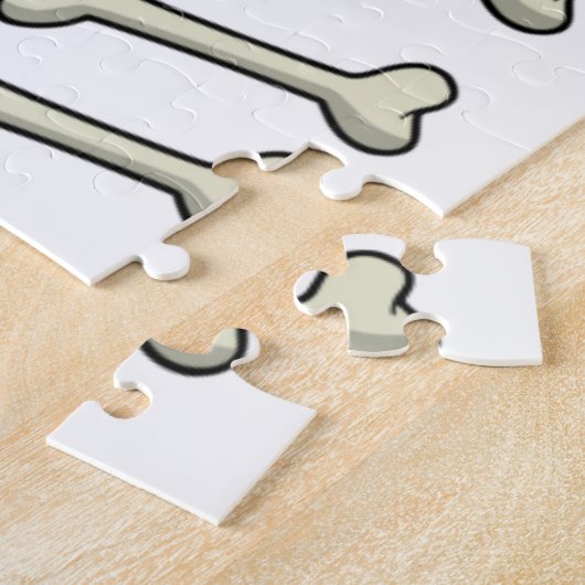 Puzzles os de chien (Côté)