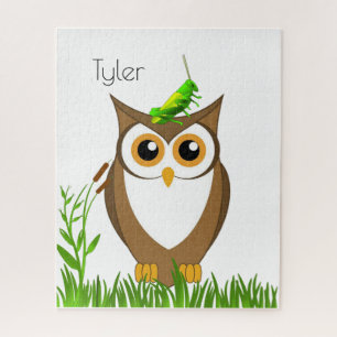 Puzzles Owl Grasshopper Legpuzzel