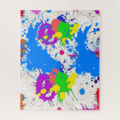 Puzzles Paint Splatter (Vertical)