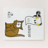 Puzzles Papier Toilette Chat (Horizontal)