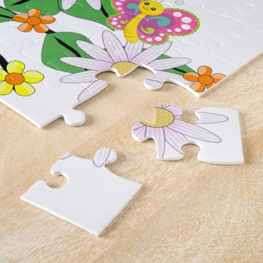 Puzzles Papillon Floral (Côté)