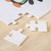 Puzzles Papillon Penguin Coeurs heureux Valentin (Côté)
