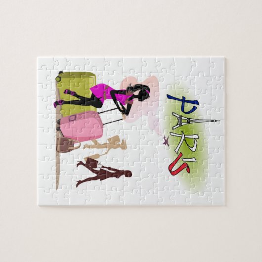 Puzzles Paris France Vacances (Horizontal)