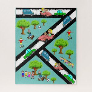 Puzzles Park Cars Kinder Dog Legpuzzel