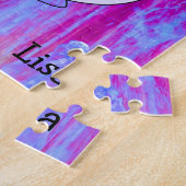 Puzzles Pastel Kitten avec ailes Poisson Guilty (Côté)