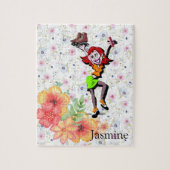 Puzzles Patinage floral (Vertical)