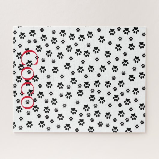 Puzzles pattes de chien de chat (Horizontal)