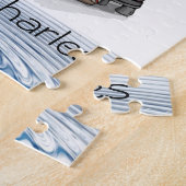 Puzzles Pêcheur Poisson Soleil Eau Nuages Pêche (Côté)