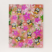 Puzzles Penguin Floral (Vertical)