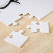 Puzzles Penguin Sun Red Hartelijk hart Happy Valen Legpuzzel (Zijkant)