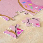 Puzzles Pink Fairy Donuts Coeurs Floral (Côté)