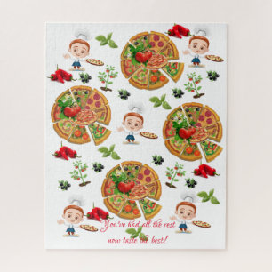 Puzzles Pizza Pie Legpuzzel