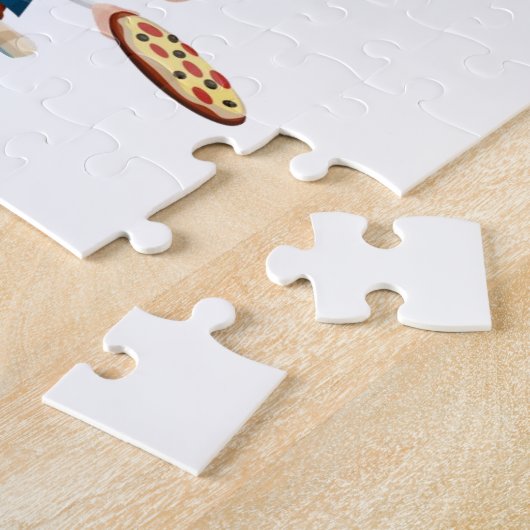 Puzzles Pizza Pie Posséder vos saveurs (Côté)