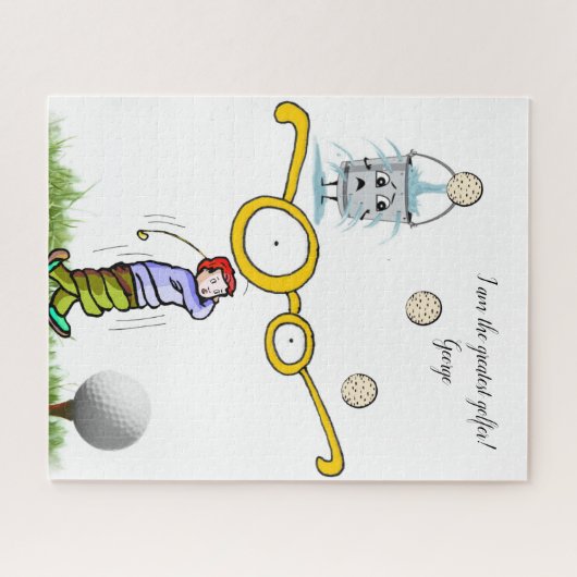 Puzzles plus grands golfeurs  (Horizontal)