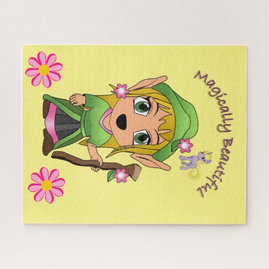 Puzzles Pony Floral (Horizontal)